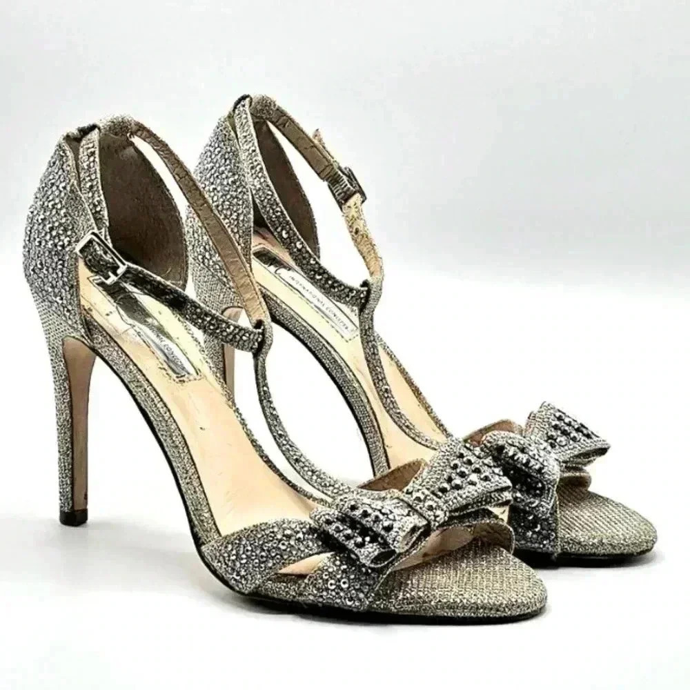I.N.C. International Concepts bedazzled pumps, 6 1/2M